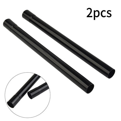 2X 35mm Vacuum Cleaner Extension Wands Attachment Tubes - Black