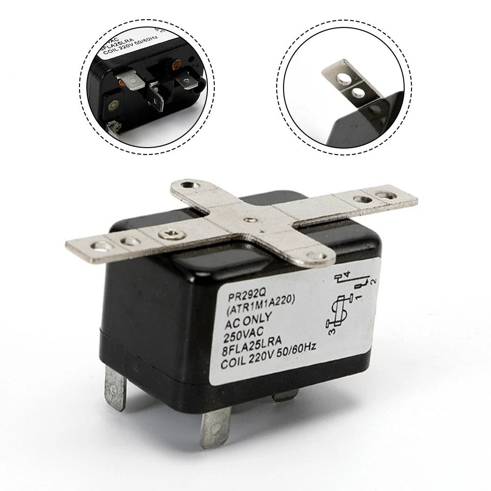 DC Relay PR292 for Fan Control (Copper Coil, Flame Retardant Housing)