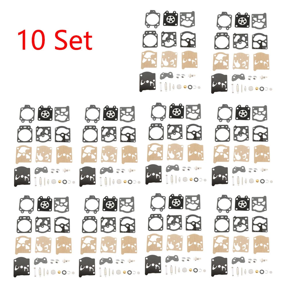 Set of 10 Carburetor Gasket Repair Kit for Stihl 021 023 025 026 (Walbro K20-WAT)