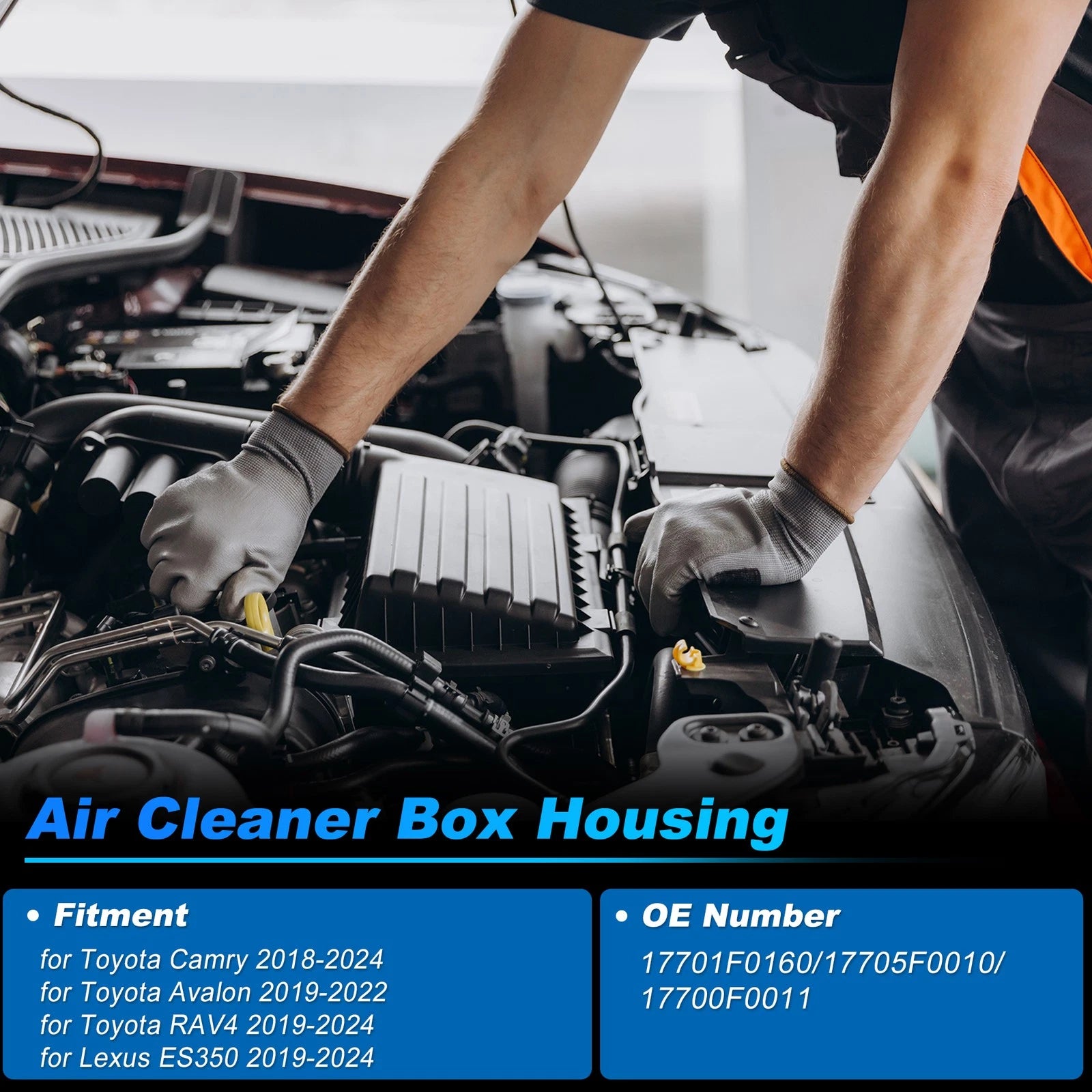 Air Filter Cleaner Box Housing Replacement for Toyota Camry (2018–2024)
