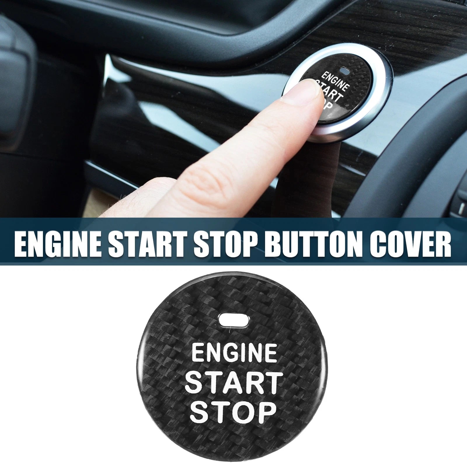 Engine Start Stop Button Cover Replacement for Subaru (2013–2020)