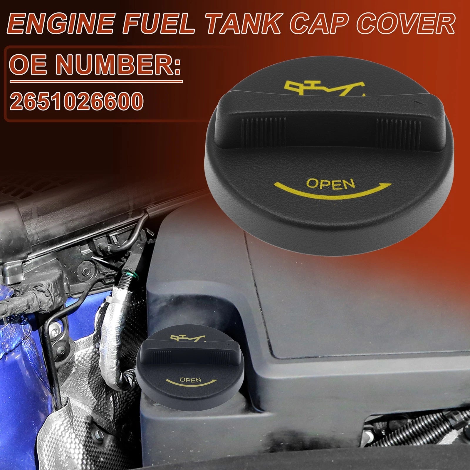 Oil Filler Cap Replacement for Hyundai i10 2007–2013
