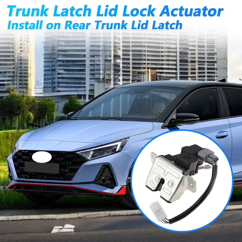 Trunk Latch Lock Actuator Replacement for Hyundai i20 1.2L (2015–2019)