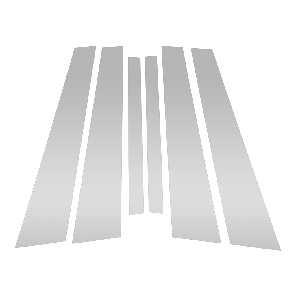 Door Pillar Window Trim Set Front Rear for BMW 7-Series (2002–2008)