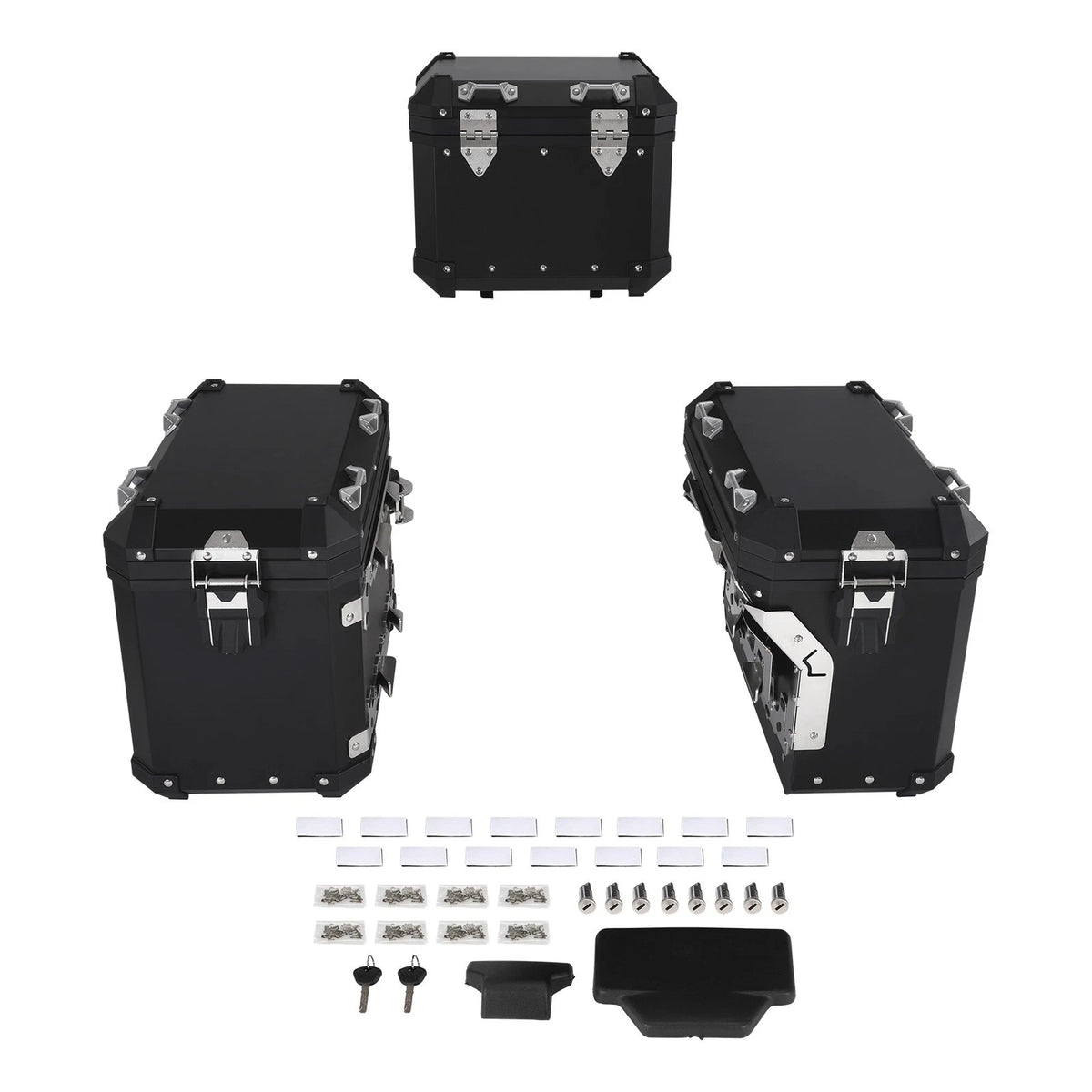 Trunk Saddlebags Pannier Side Case Mount Bracket for BMW R1200GS (2013–2018)