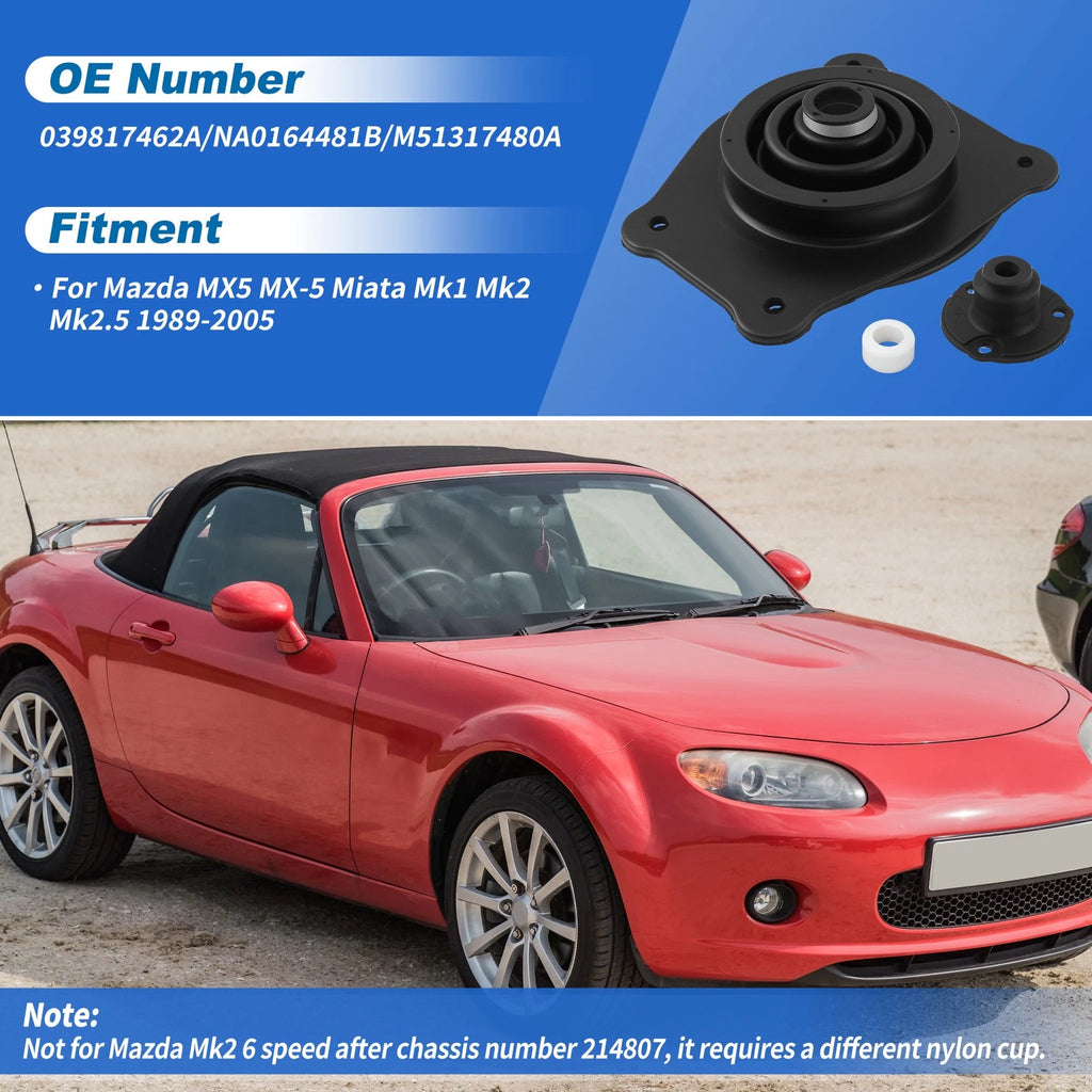 Lower Shifter Dust Boot Replacement for Mazda MX-5 Miata (1989–2005)