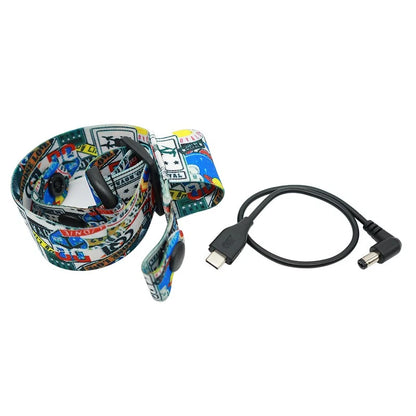 Elastic Head Strap for DJI FPV Goggles V (30cm Cable)