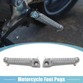 Motorcycle Footpeg Pair 7mm Aluminium Alloy Replacement for Universal (All Years)