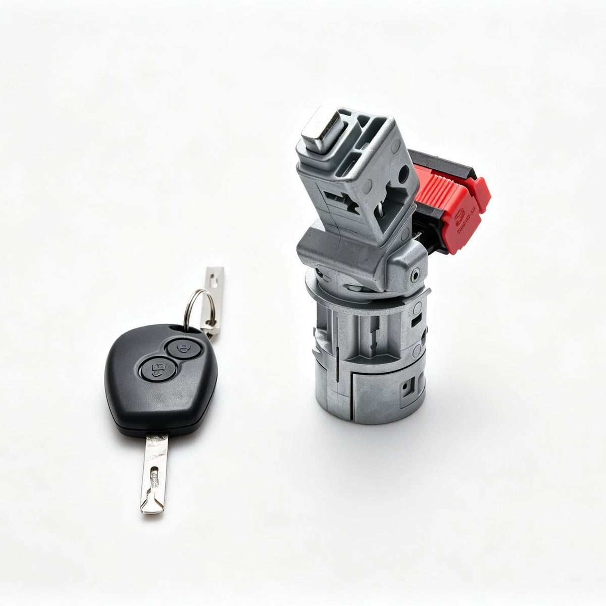 Ignition Lock Barrel Starter Switch Key for Renault Kangoo (2008–2021)