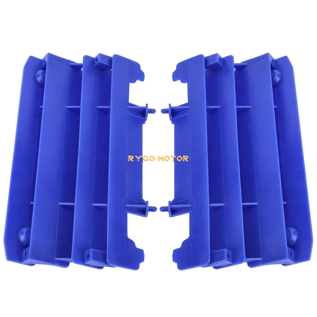 Pair Radiator Louvers Guards Blue for Yamaha YZ125 YZ250 YZ125X YZ250X (2002–2021)