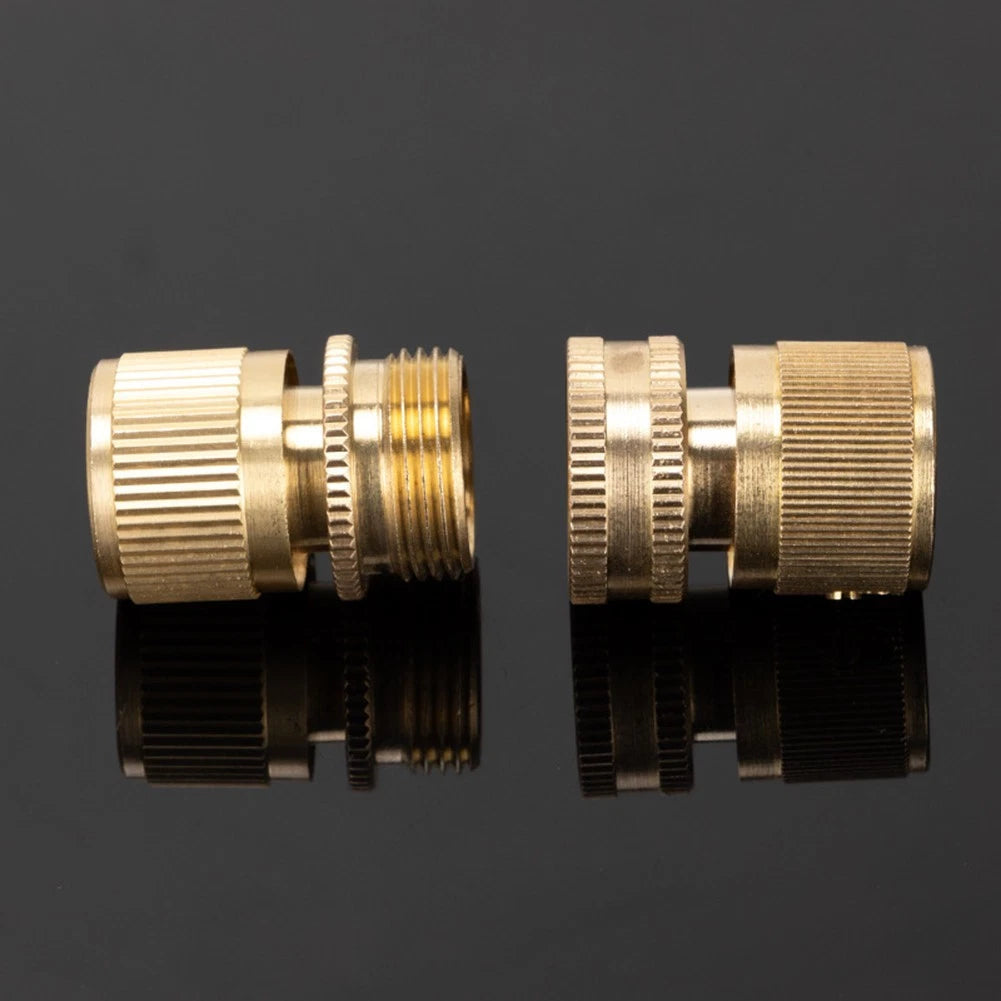Heavy Duty Hose Quick Connector for Garden Hoses and Faucets