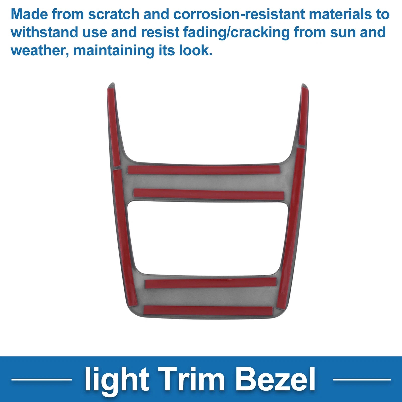 Front Row Light Trim Bezel for Toyota Harrier (2020) Black