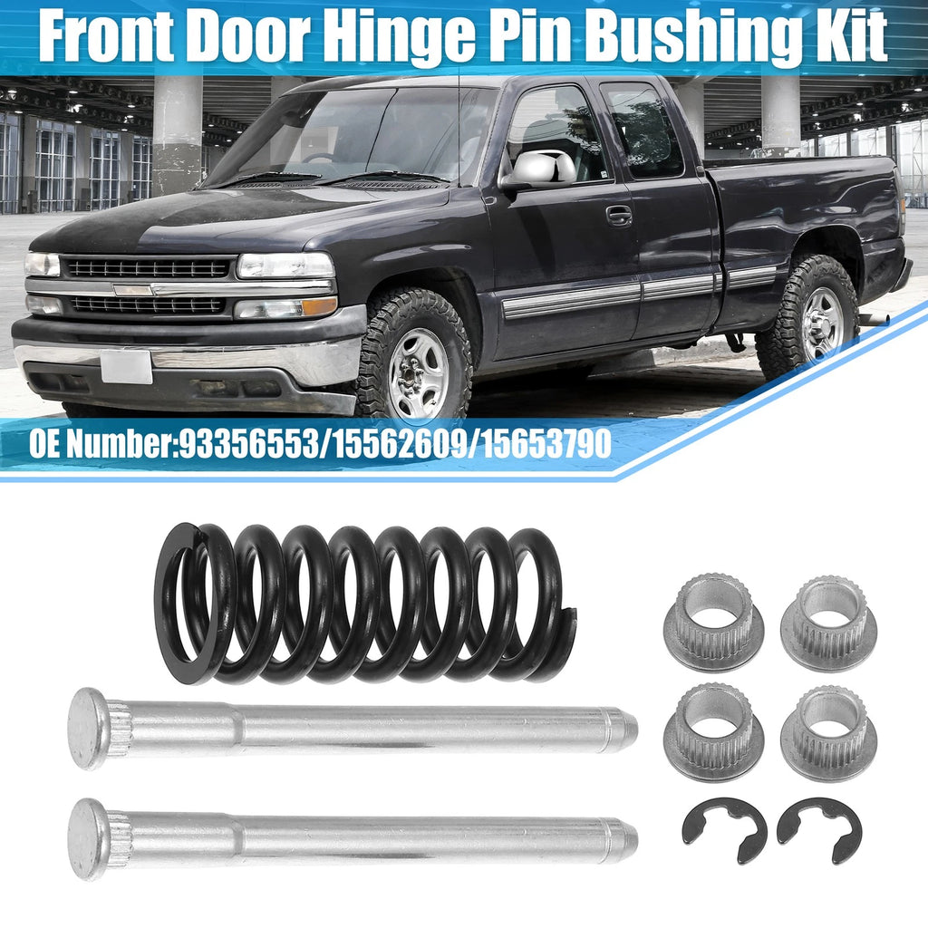 Door Hinge Pin and Spring Repair Kit for Front or Rear Set (2005–2015)