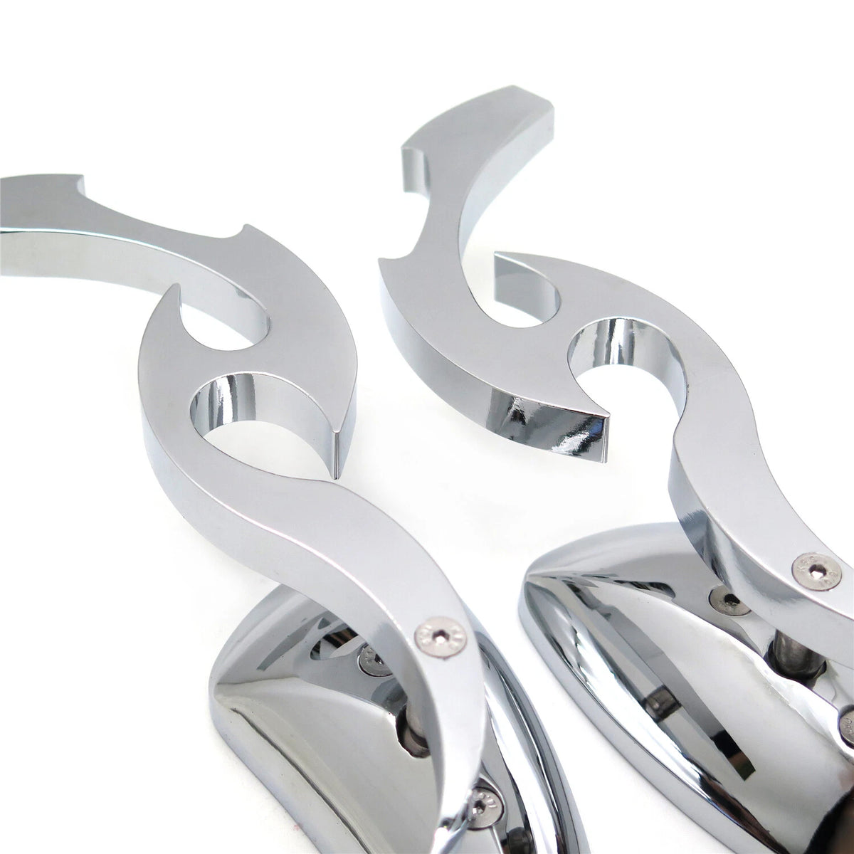 Chrome Running Blade Mirror for Suzuki GSX-R600 750 1000 1100 Hayabusa