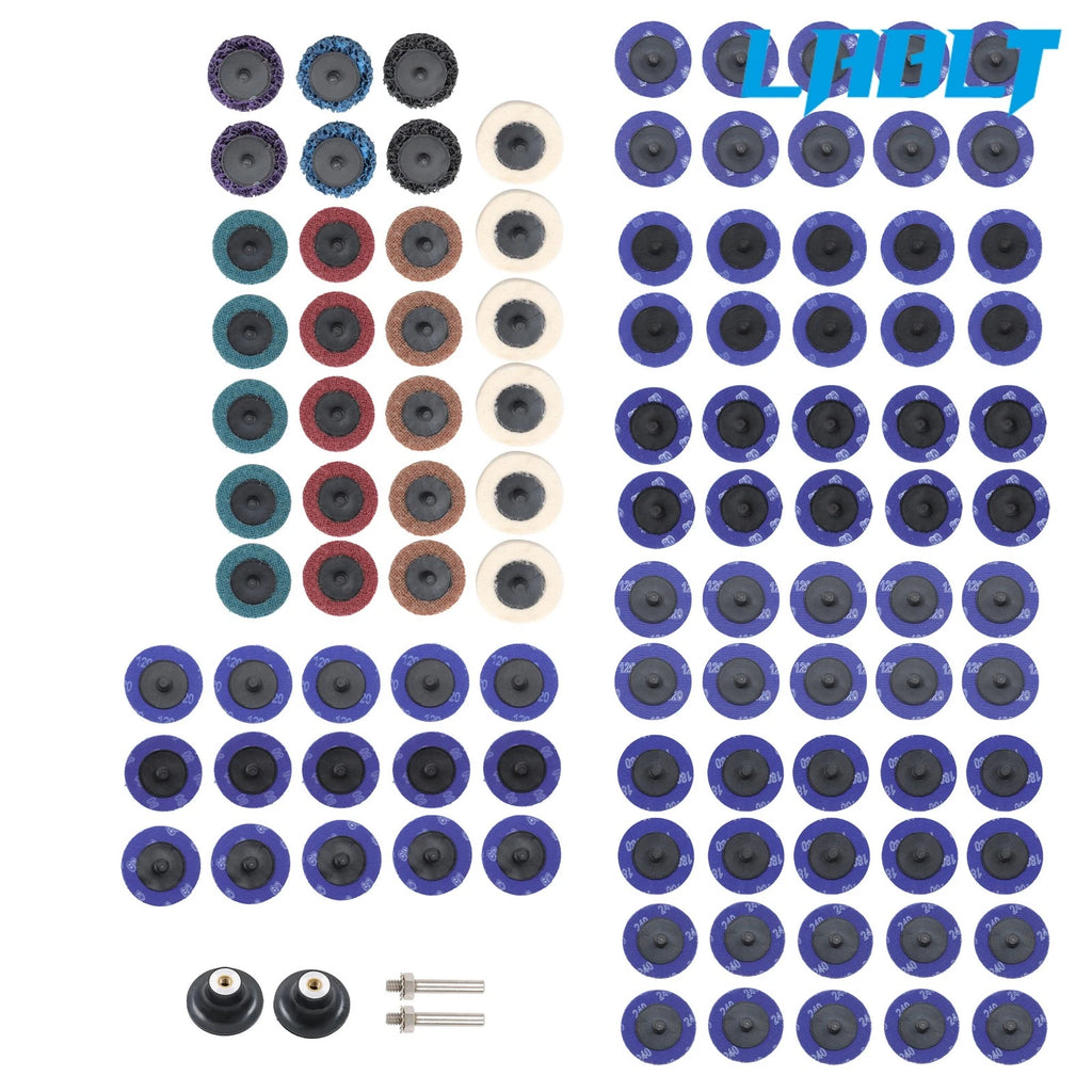 104Pcs 2" Abrasive Sanding Disc Kit for Die Grinder (Fits )