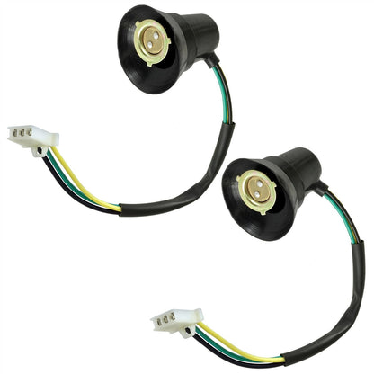 Headlight Socket Cord 2 Pack for Yamaha Banshee 350 YFZ350 (1996–1999)