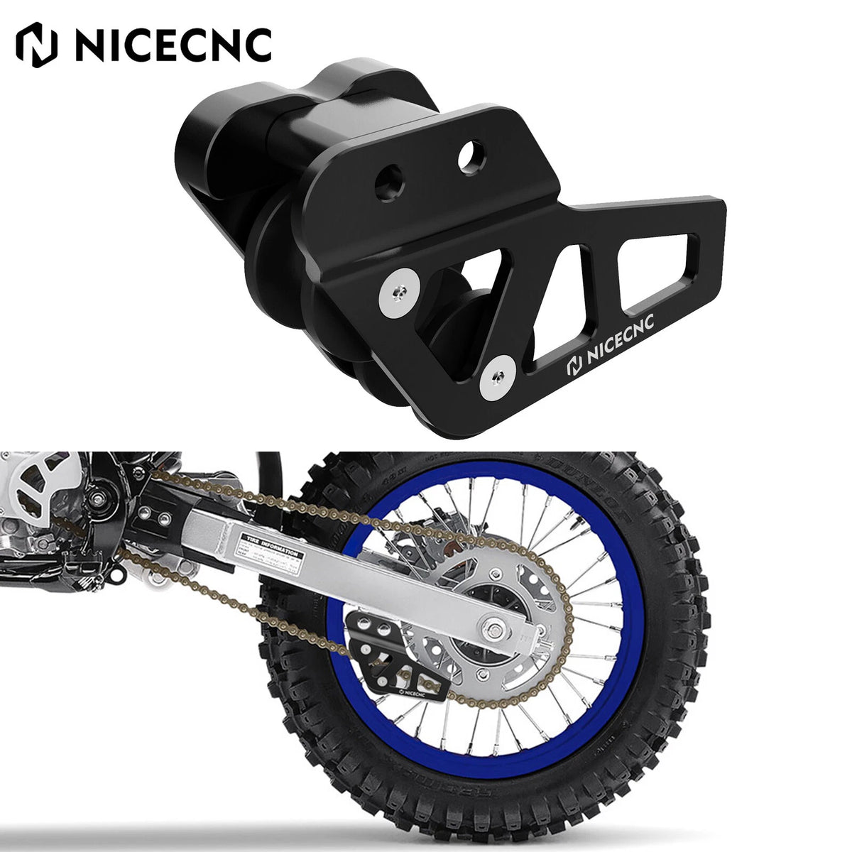 Billet Rear Chain Guide Guard for Yamaha YZ85 (2003–2018)