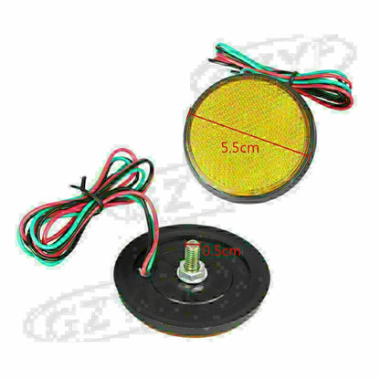 2X LED Reflector Rear Tail Brake Stop Marker Light for Car Truck