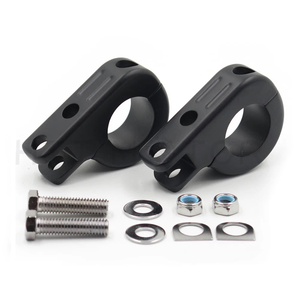 Highway Peg Mounts for 1.25" Crash Bar (Universal)