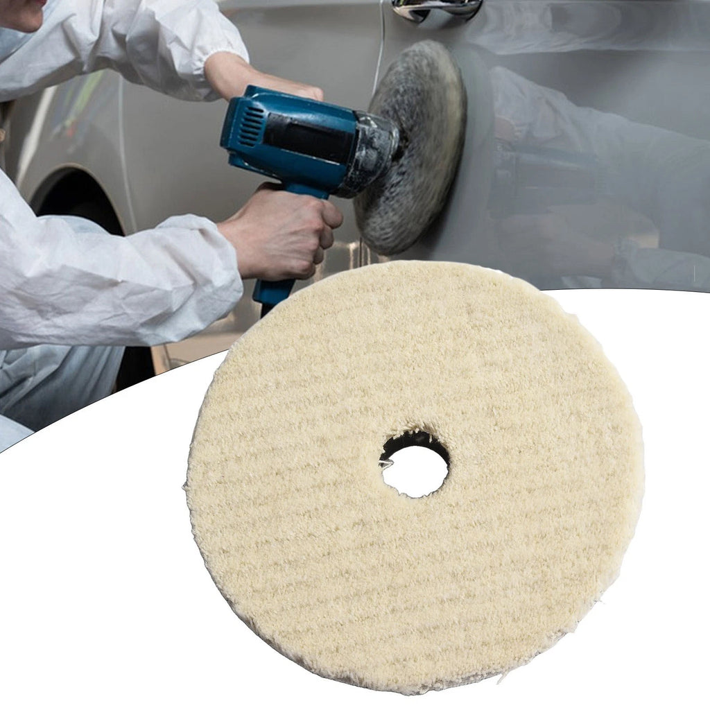 57-Inch Wool Polishing Pad for Vehicle Cleaning Tasks