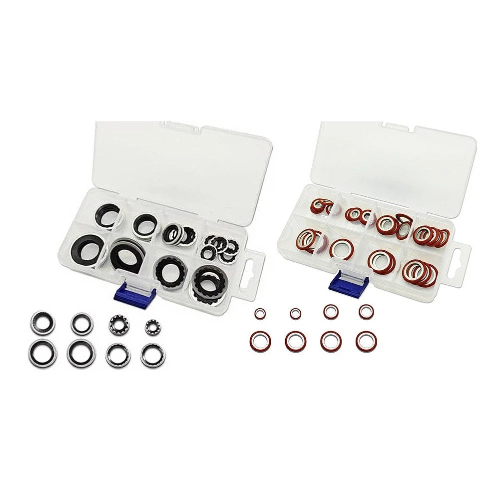 30PCS AC O Ring Kit for Automotive A/C System Compressor Seals