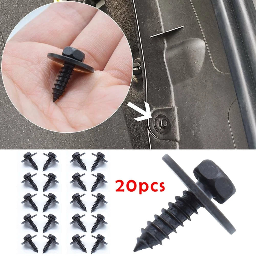 Hex Head Screws for Bumper Engine Replacement (Anti-corrosion)