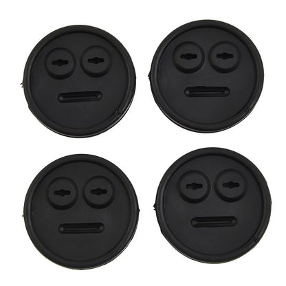 4 Pcs Thermometer and Probe Grommet for Smokey Mountain Cookers