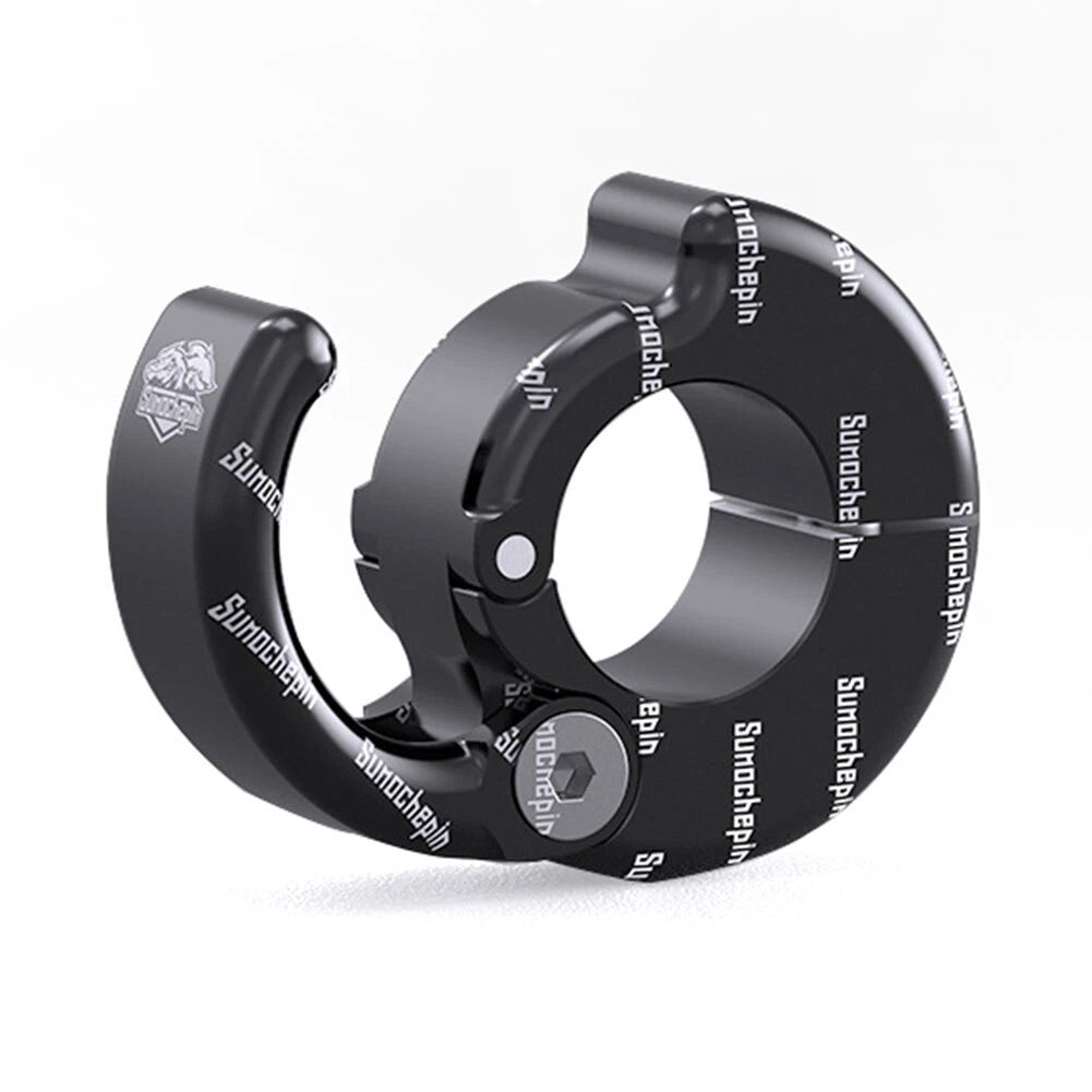 Helmet Hook Holder for Motorcycle ATV (21-28mm Handlebar) Black