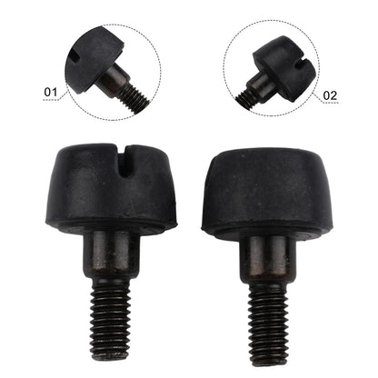 2X Rubber Hood Bumper Stop Screw Caps for Toyota