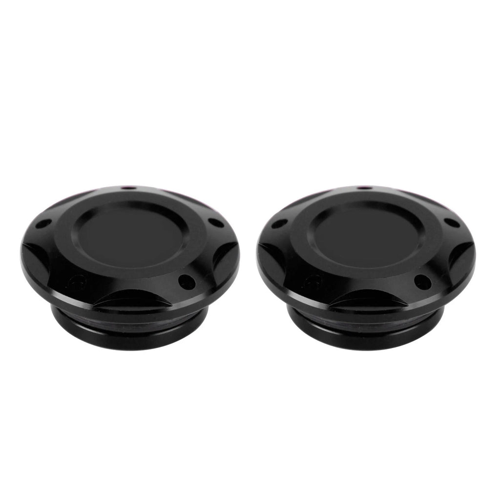 Aluminum Black Frame Hole Caps Plug Cover for Yamaha YZF-R3 R25 MT03 MT25 (2015–2023)
