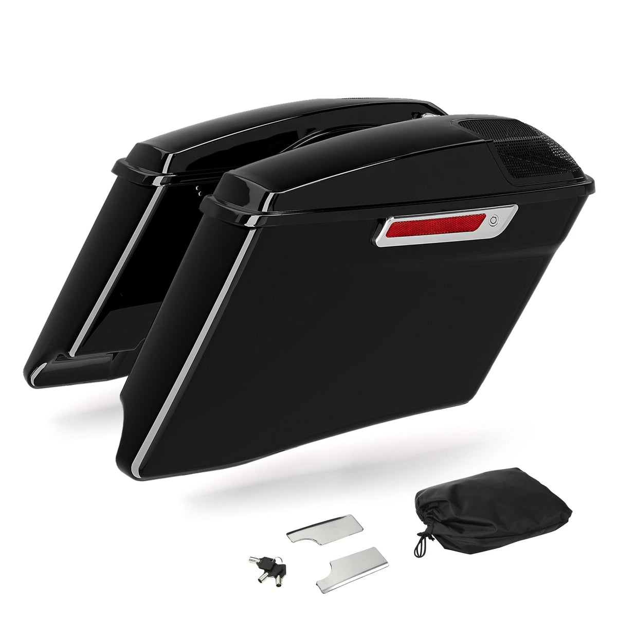 4" Stretched Saddlebag for Harley Touring CVO Electra Street Glide (2014–2024)