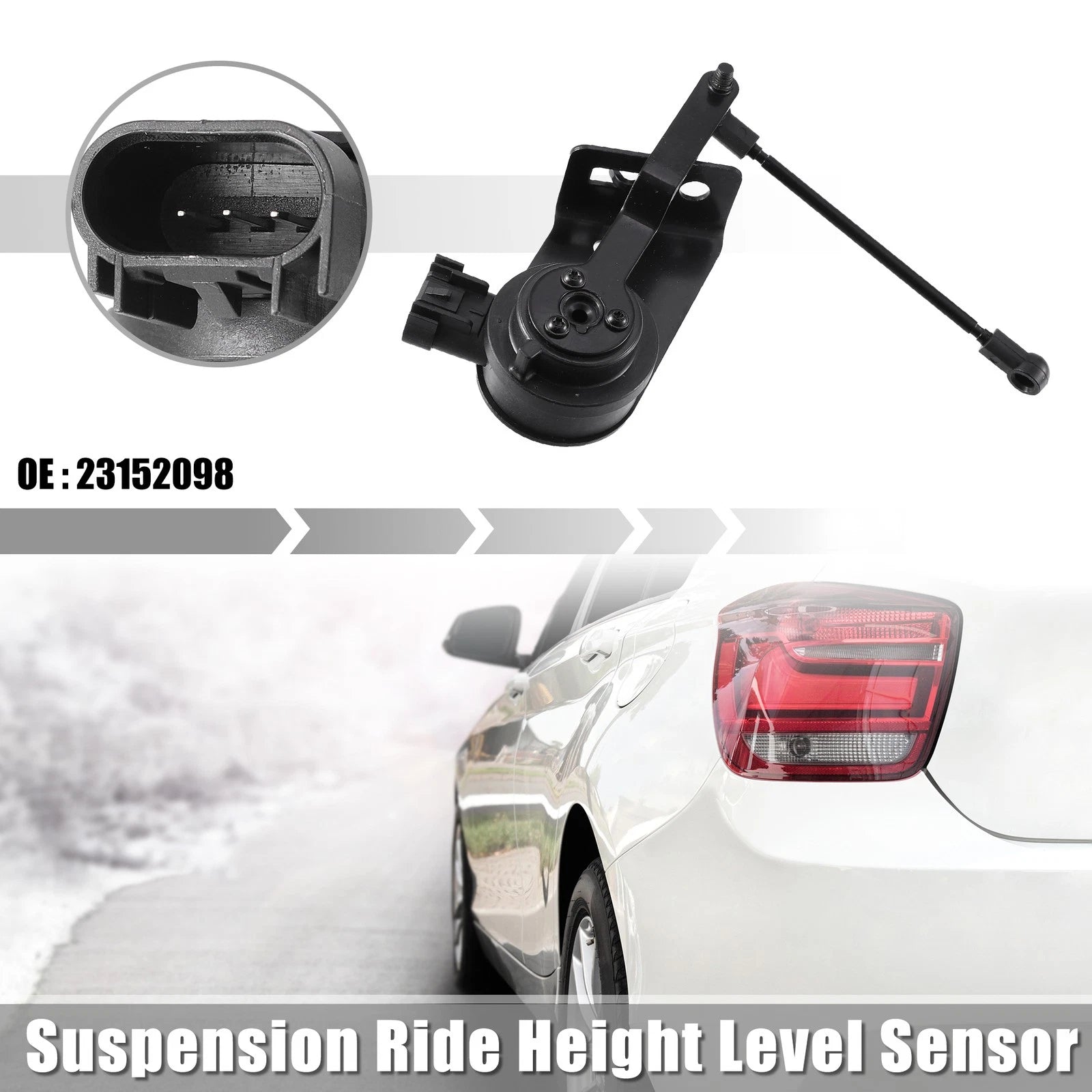 Air Suspension Ride Height Level Sensor Front Left for Cadillac (2010–2020)