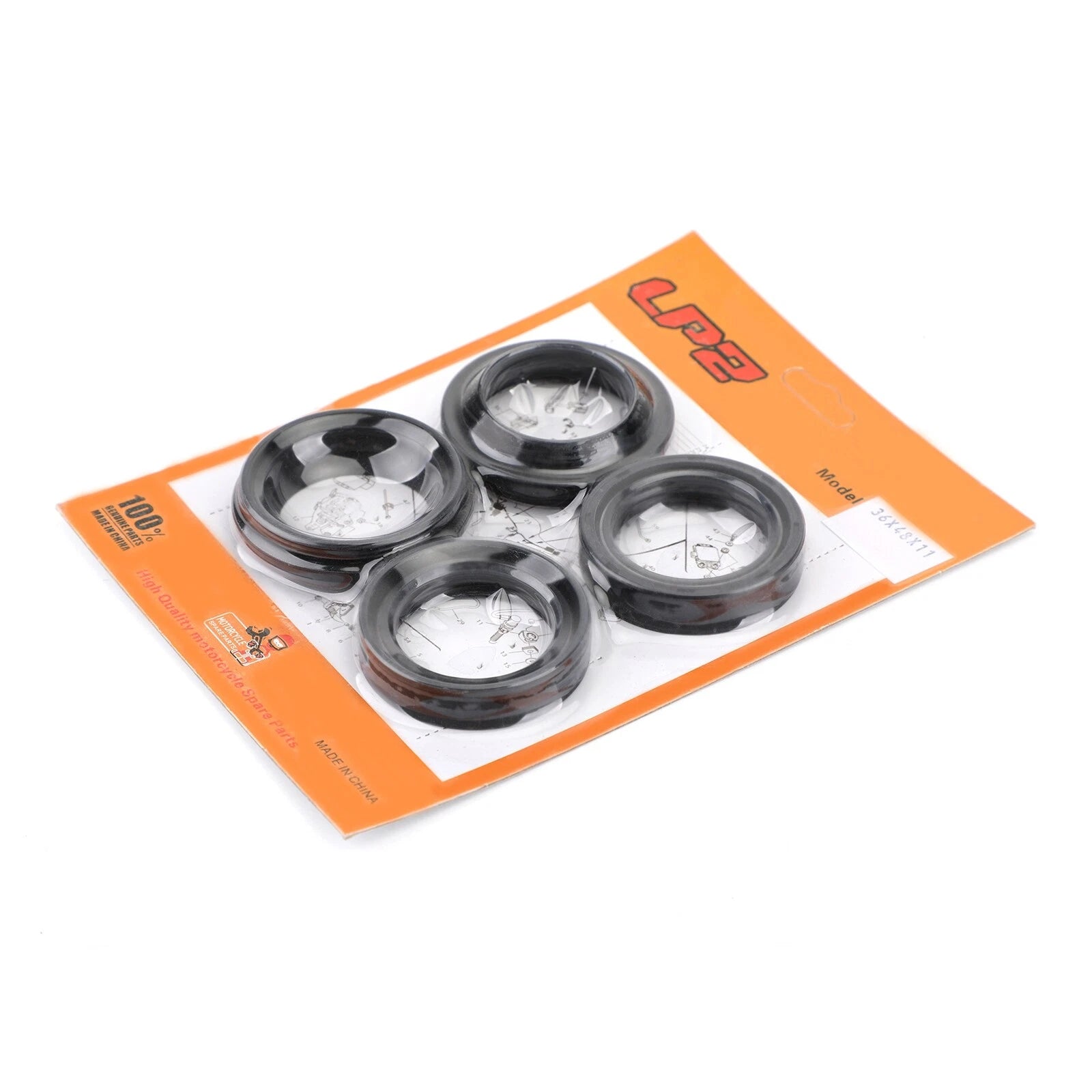 Front Fork Oil Seal Dust Seal Kit for Kawasaki EL EN EX (1985–2007)