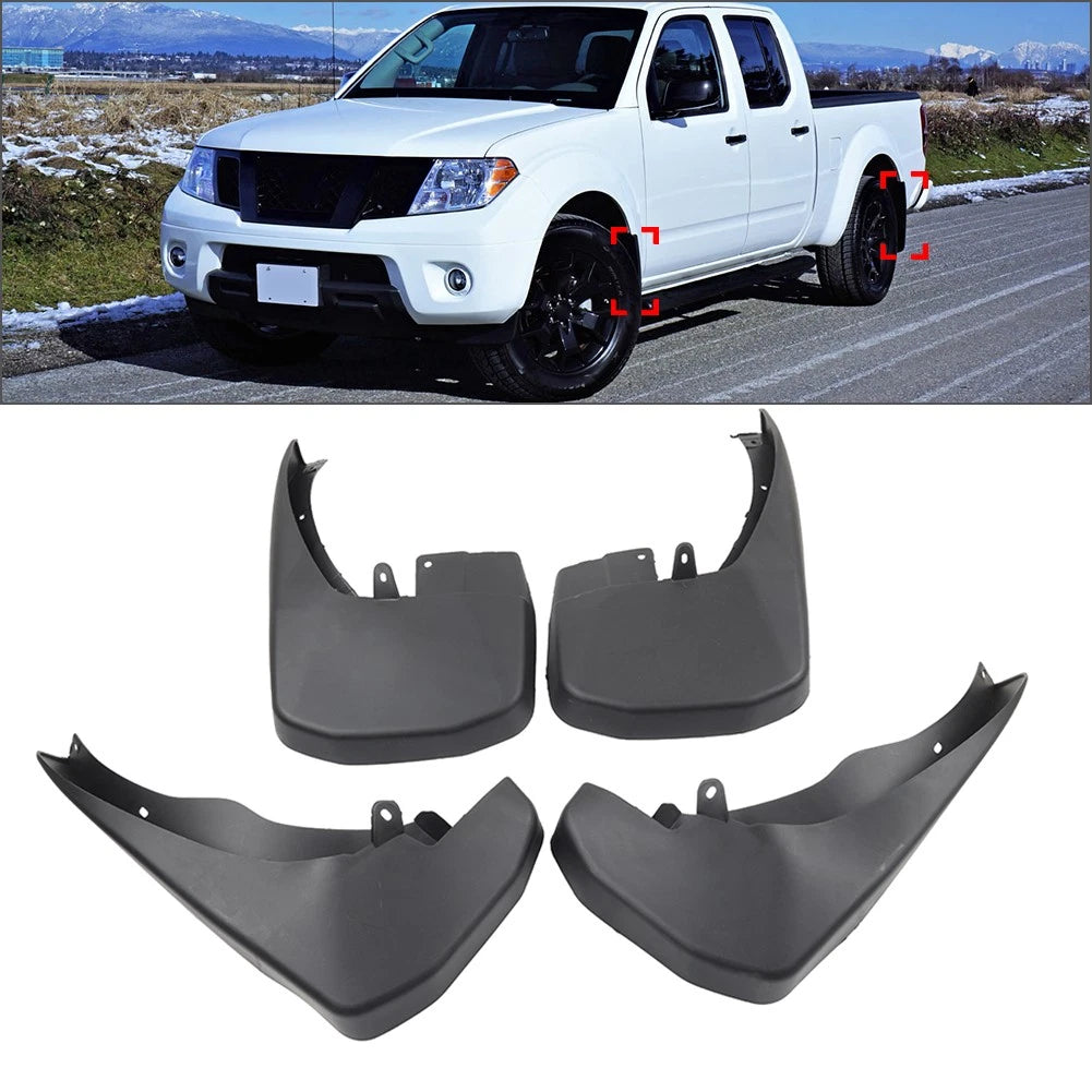 Mud Flaps Splash Guards for Nissan Frontier D40 (2005–2016)