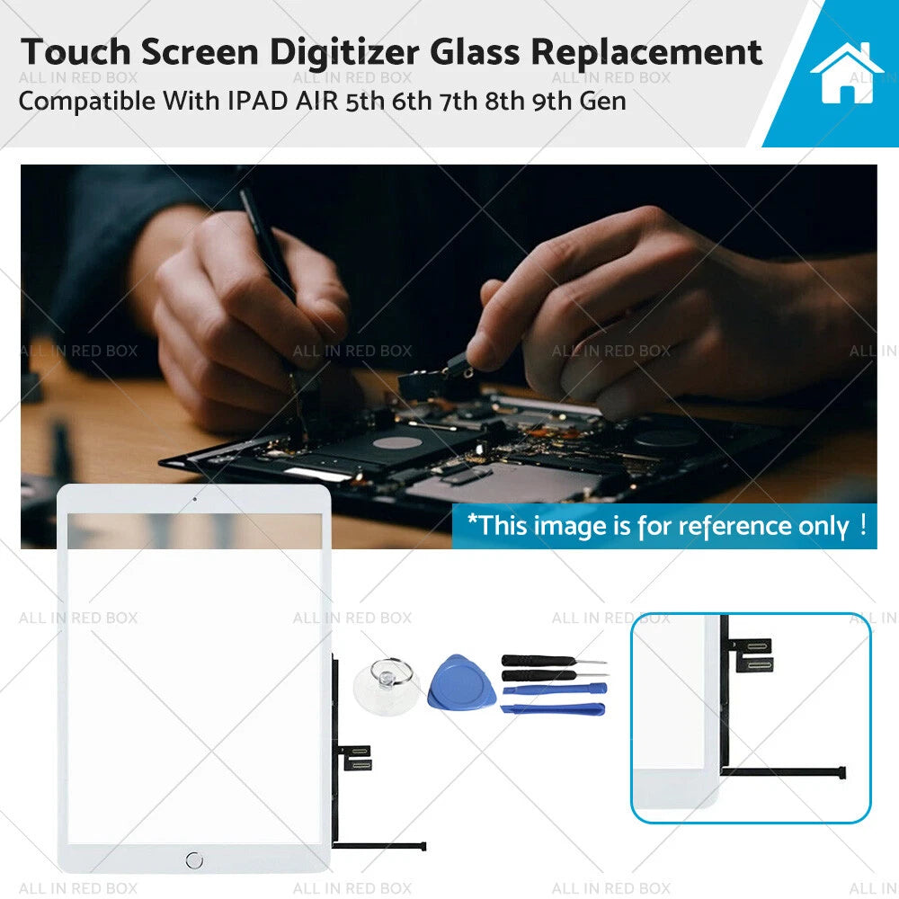 Touch Screen Digitizer Glass for iPad Air (5th–9th Gen)
