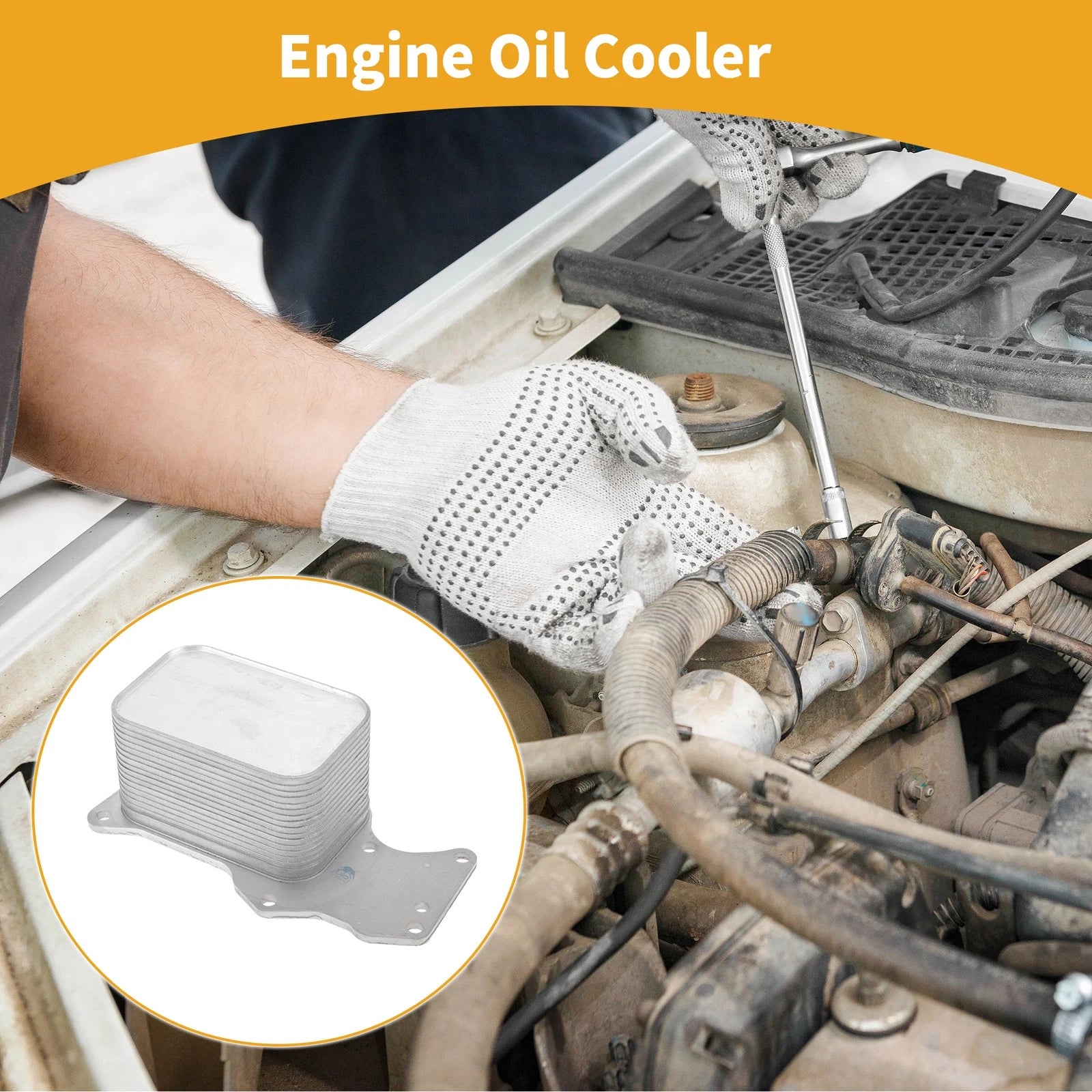 Engine Oil Cooler Replacement for BMW 1 Series and BMW 5 Series (2008–2020)
