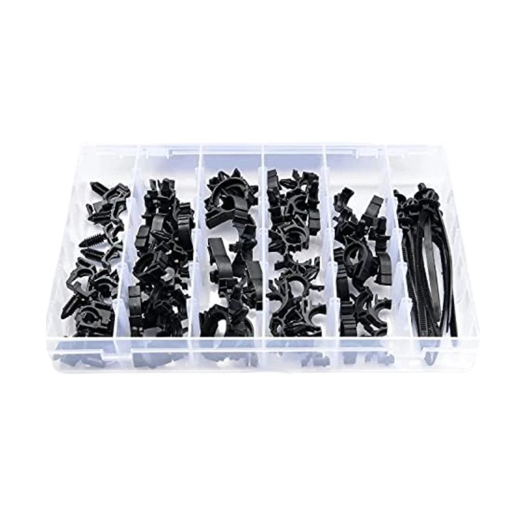 60 Pcs Car Wire Routing Clips for Universal Wiring Harness Organizer Kit