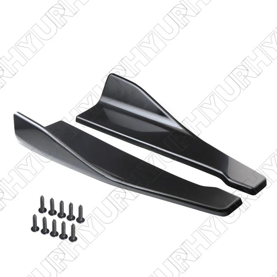 Rear Lip Spoiler & Body Side Skirts for