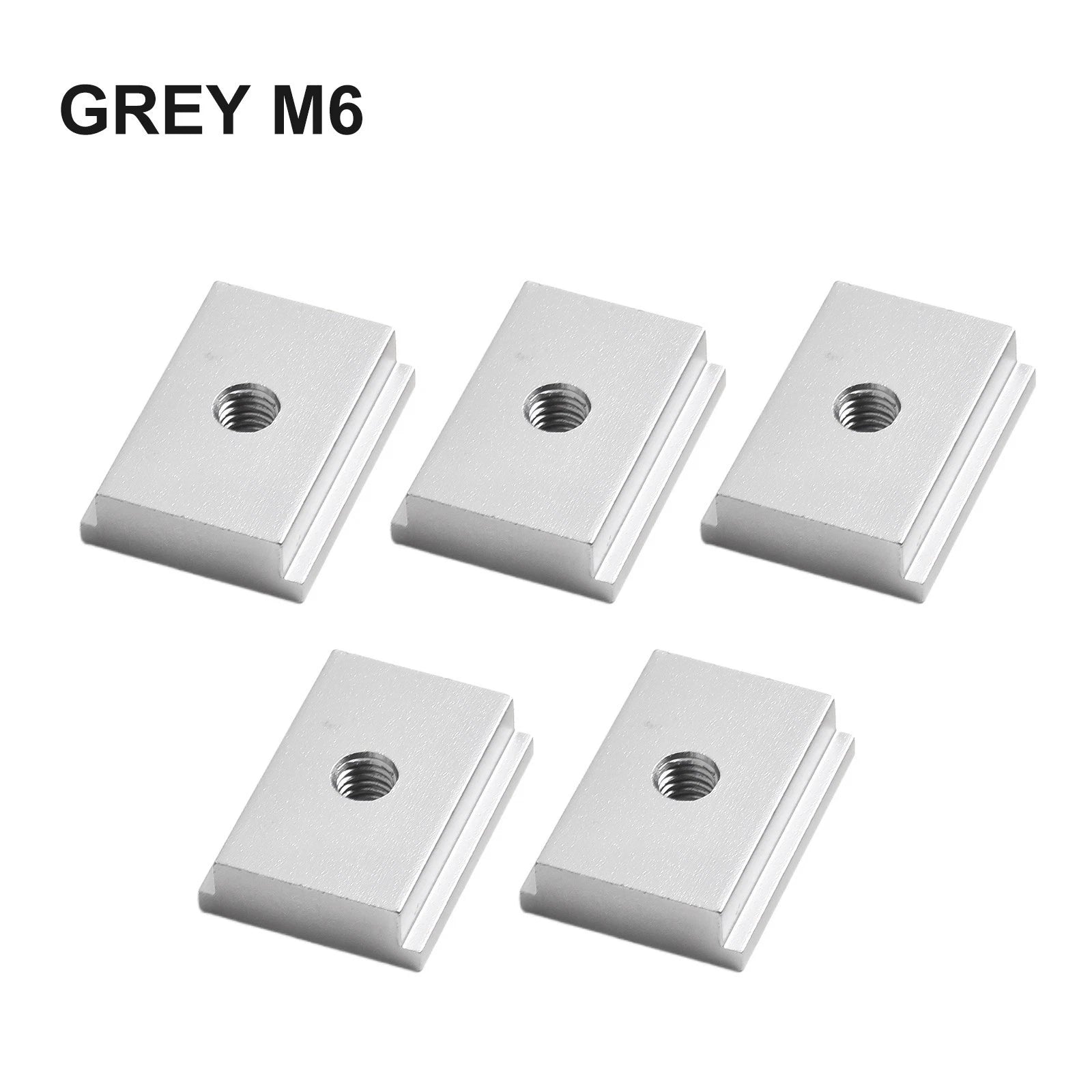 5pcs T Track Slider Fixtures for Woodworking Tool with M6 Threaded