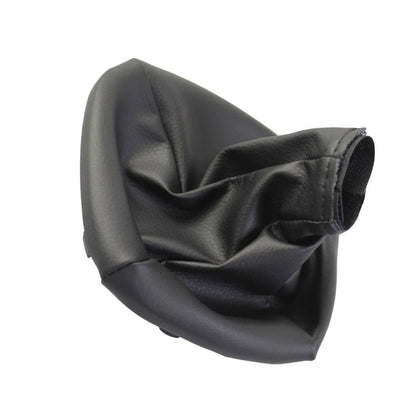 Gear Shift Knob Cover for Fiat Panda (2012) - Black Artificial Leather