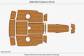 EVA Foam Teak Deck Floor for Chaparral 196 SSI (2000–2001)