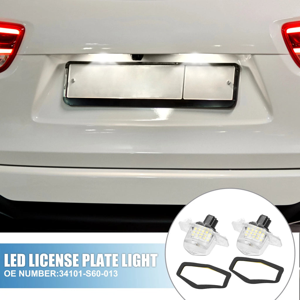 LED License Plate Light Pair Replacement for Honda CR-V (2007–2012)