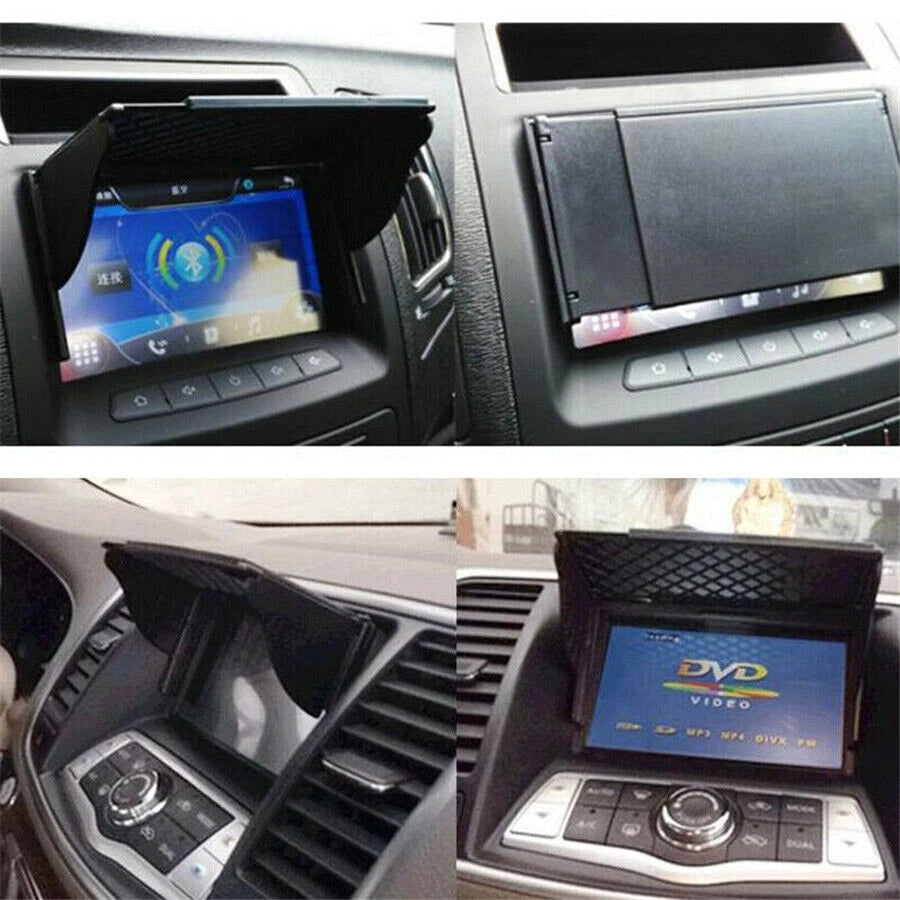 Adjustable Car Screen Visor Sun Shade for Universal Fit (7/9/10 Inch)