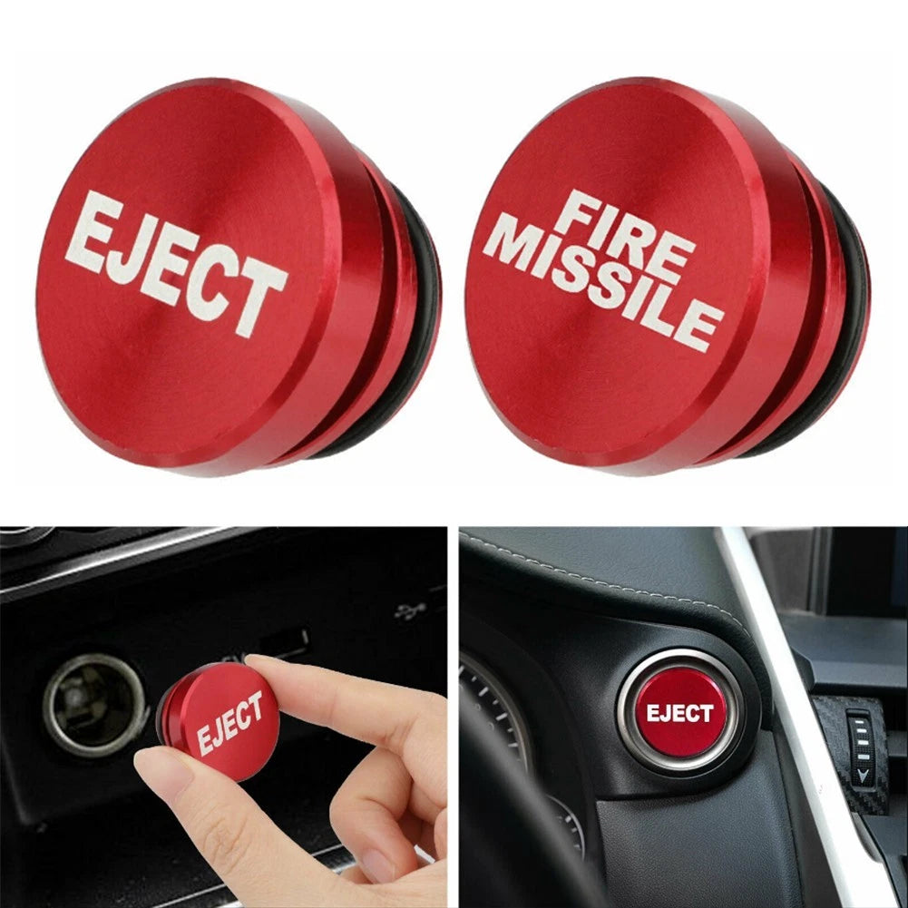 2Pcs Fire Missile Eject Button for Universal Car Accessory