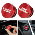 2Pcs Fire Missile Eject Button for Universal Car Accessory