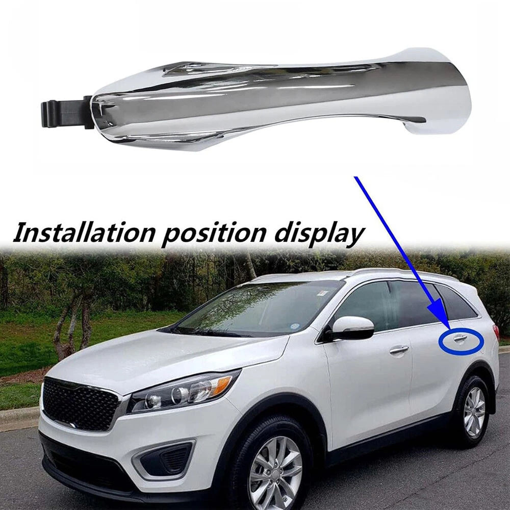 Left Rear Door Handle 82651C5010 for Kia Sorento (2016–2020)