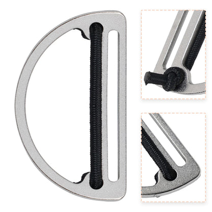 Slider Weight Belt Keeper for Boating D-Ring System (304 Stainless Steel)