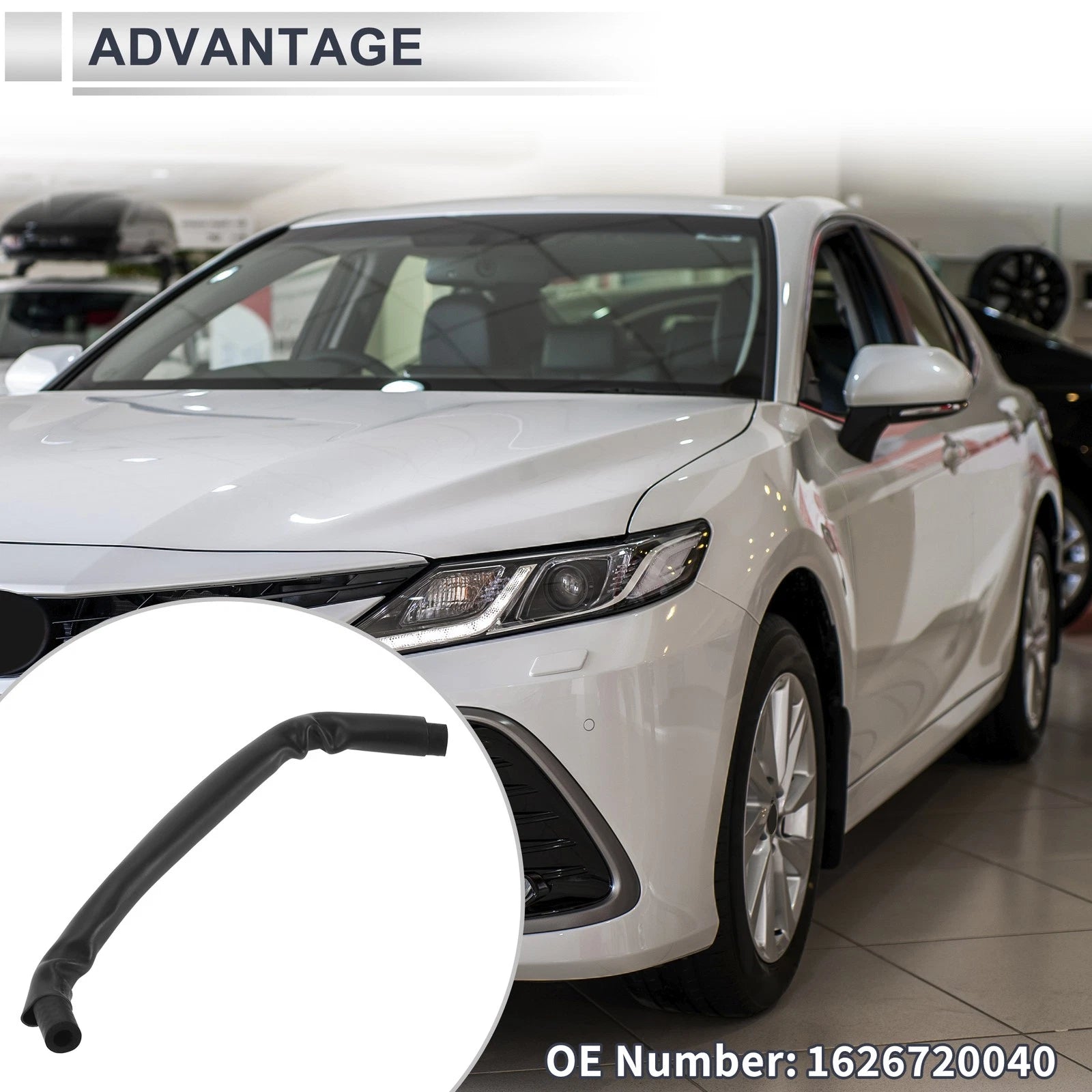 Radiator Coolant Hose Rubber for Toyota Solara (2004–2008)