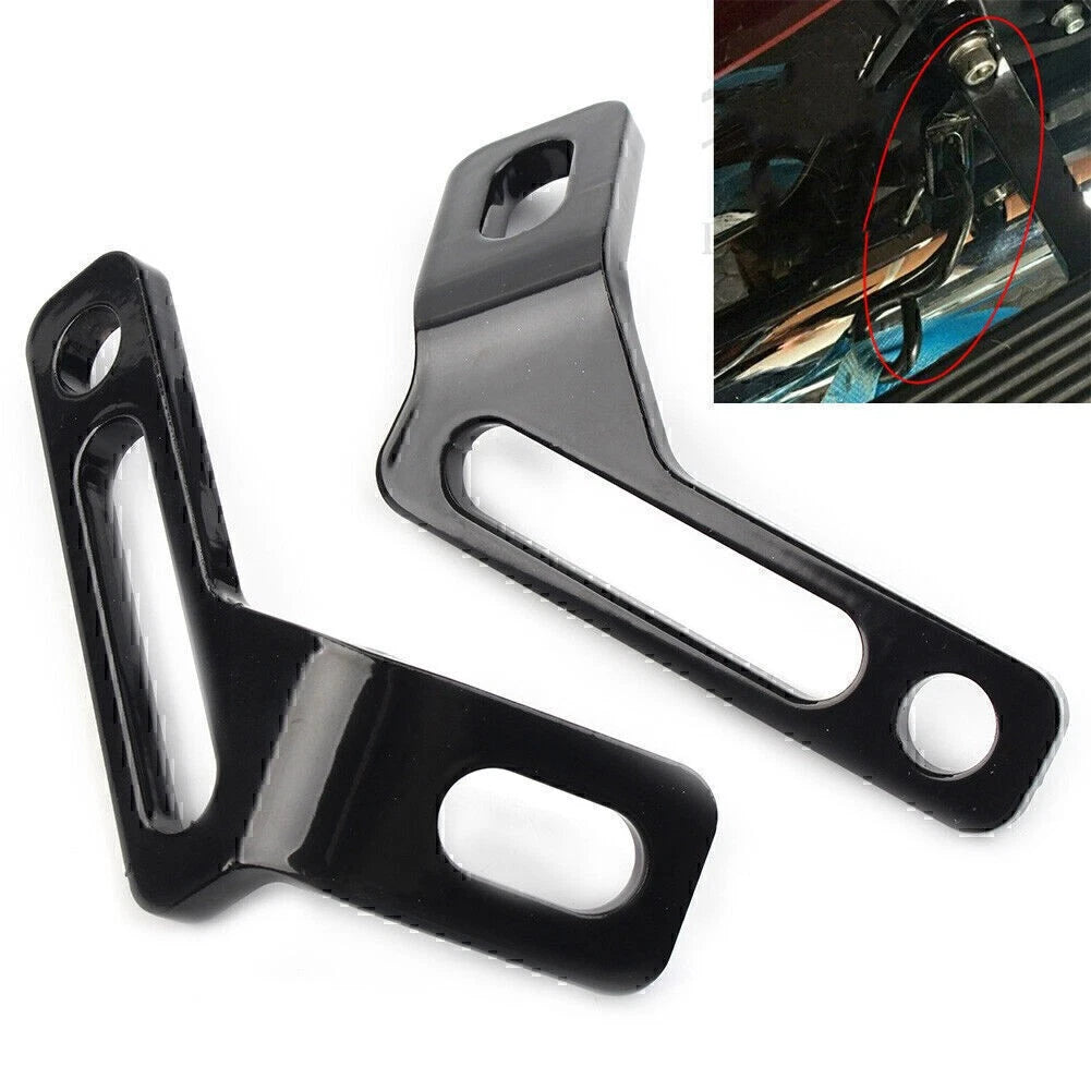 Rear Footrest Tie-Down Brackets for Harley Electra Glide, Street Glide, Road King (2000–2023)