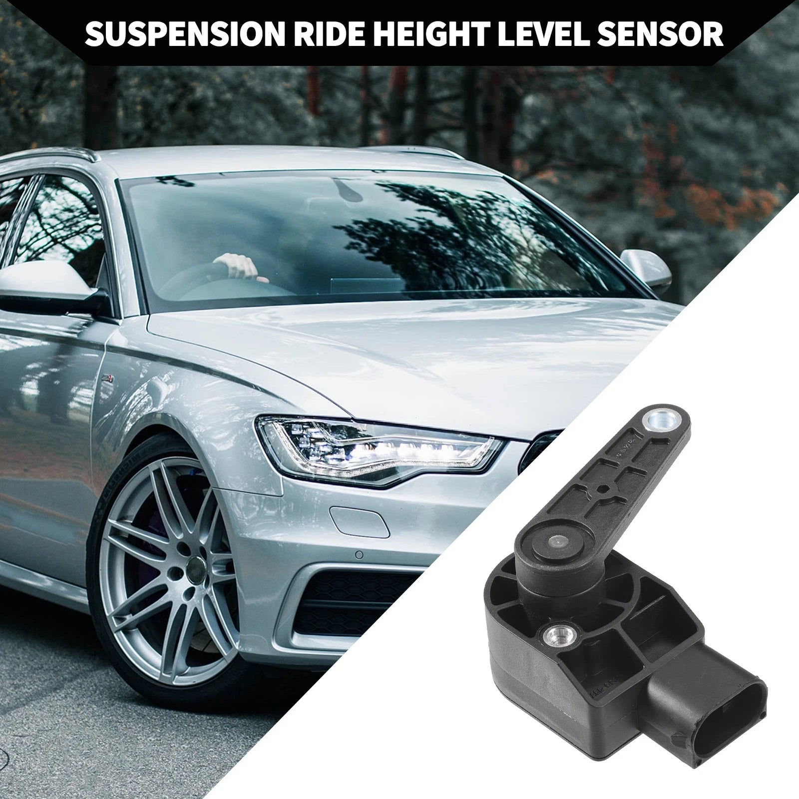 Ride Height Level Sensor Front Rear Replacement for Audi Allroad (2013–2018)